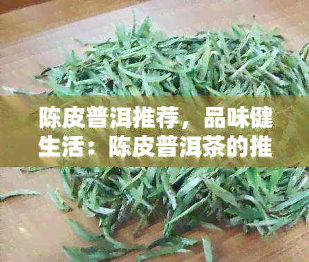 陈皮普洱推荐，品味健生活：陈皮普洱茶的推荐与品鉴