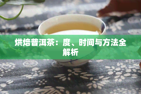 烘焙普洱茶：度、时间与方法全解析