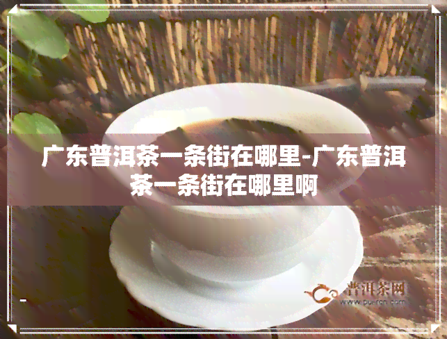 广东普洱茶一条街在哪里-广东普洱茶一条街在哪里啊