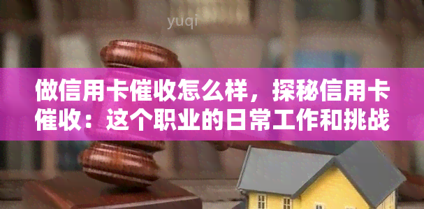 做信用卡怎么样，探秘信用卡：这个职业的日常工作和挑战是什么？