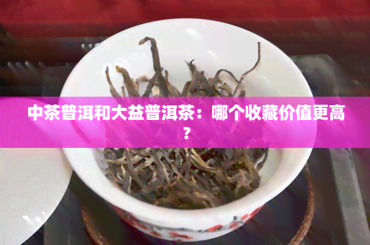 中茶普洱和大益普洱茶：哪个收藏价值更高？