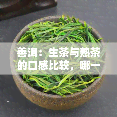 善洱：生茶与熟茶的口感比较，哪一种更好？