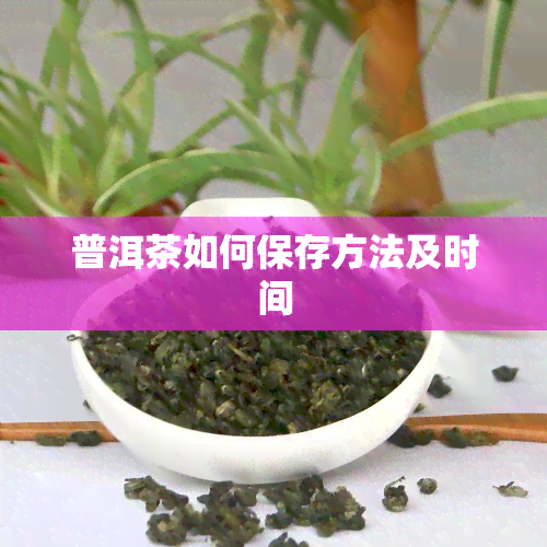 普洱茶如何保存方法及时间