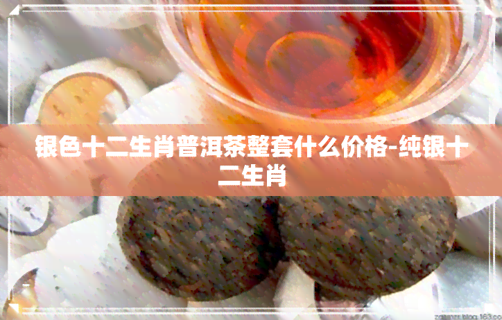 银色十二生肖普洱茶整套什么价格-纯银十二生肖