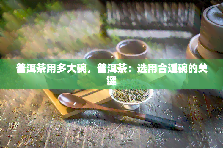 普洱茶用多大碗，普洱茶：选用合适碗的关键