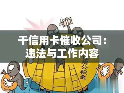 干信用卡公司：违法与工作内容