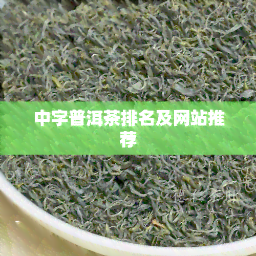 中字普洱茶排名及网站推荐