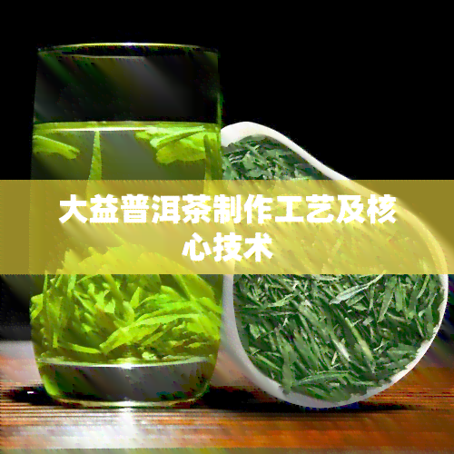 大益普洱茶制作工艺及核心技术