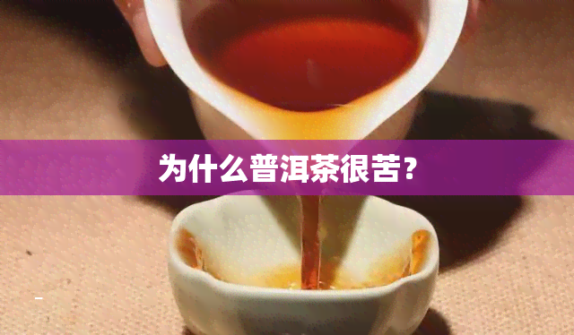 为什么普洱茶很苦？