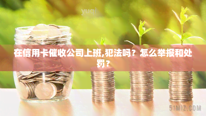 在信用卡公司上班,犯法吗？怎么举报和处罚？