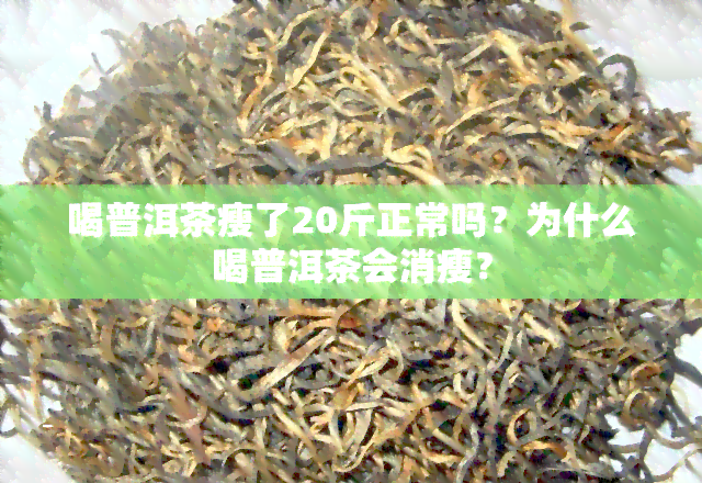 喝普洱茶瘦了20斤正常吗？为什么喝普洱茶会消瘦？