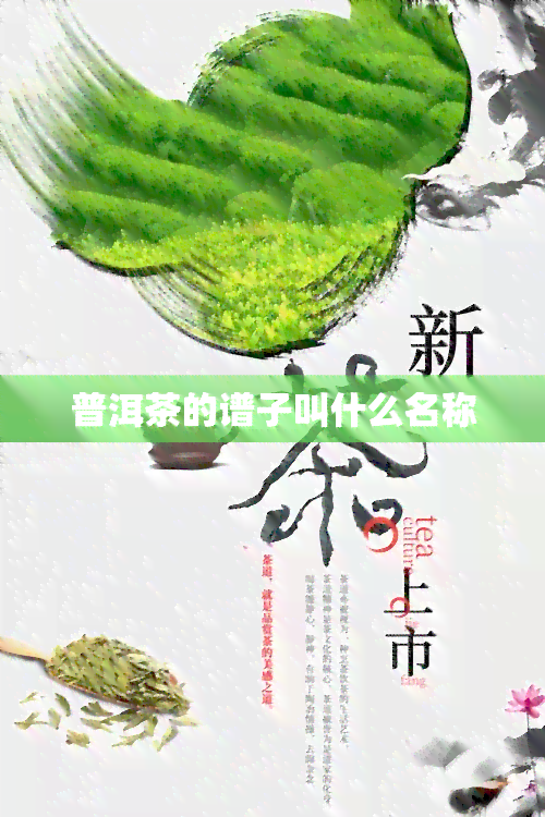 普洱茶的谱子叫什么名称