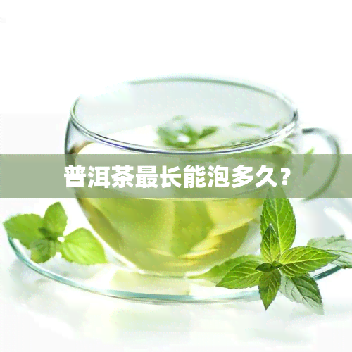 普洱茶最长能泡多久？