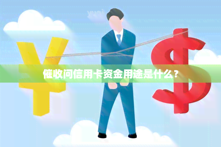 问信用卡资金用途是什么？