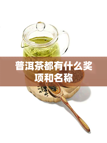 普洱茶都有什么奖项和名称