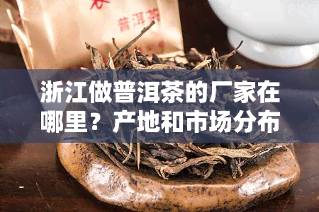 浙江做普洱茶的厂家在哪里？产地和市场分布如何？