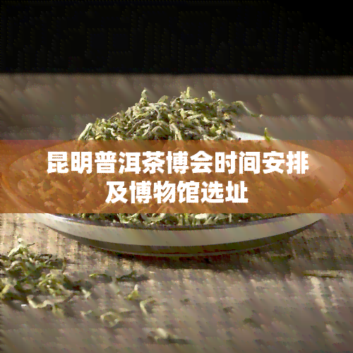 昆明普洱茶博会时间安排及博物馆选址