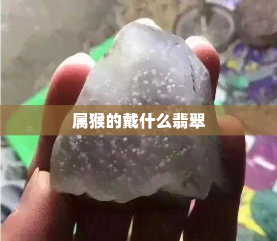 属猴的戴什么翡翠