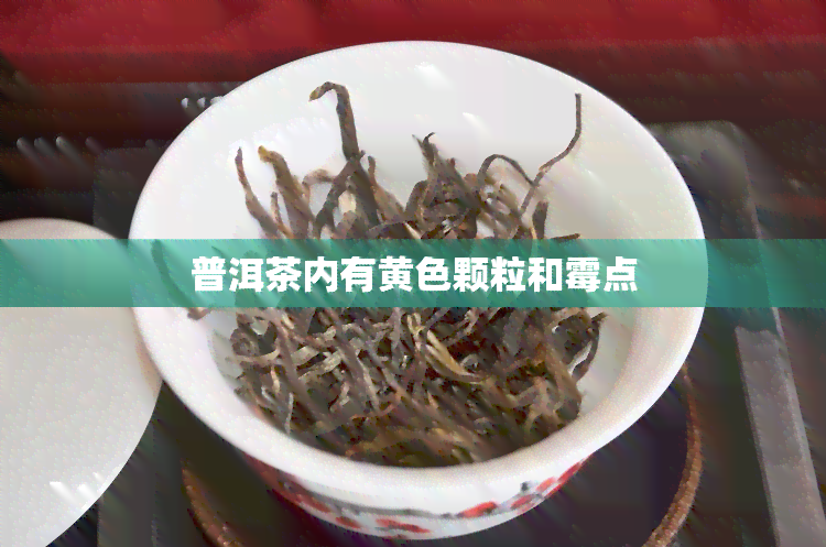 普洱茶内有黄色颗粒和霉点