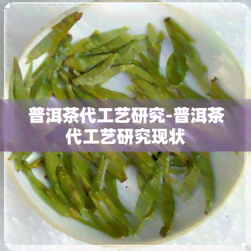 普洱茶代工艺研究-普洱茶代工艺研究现状