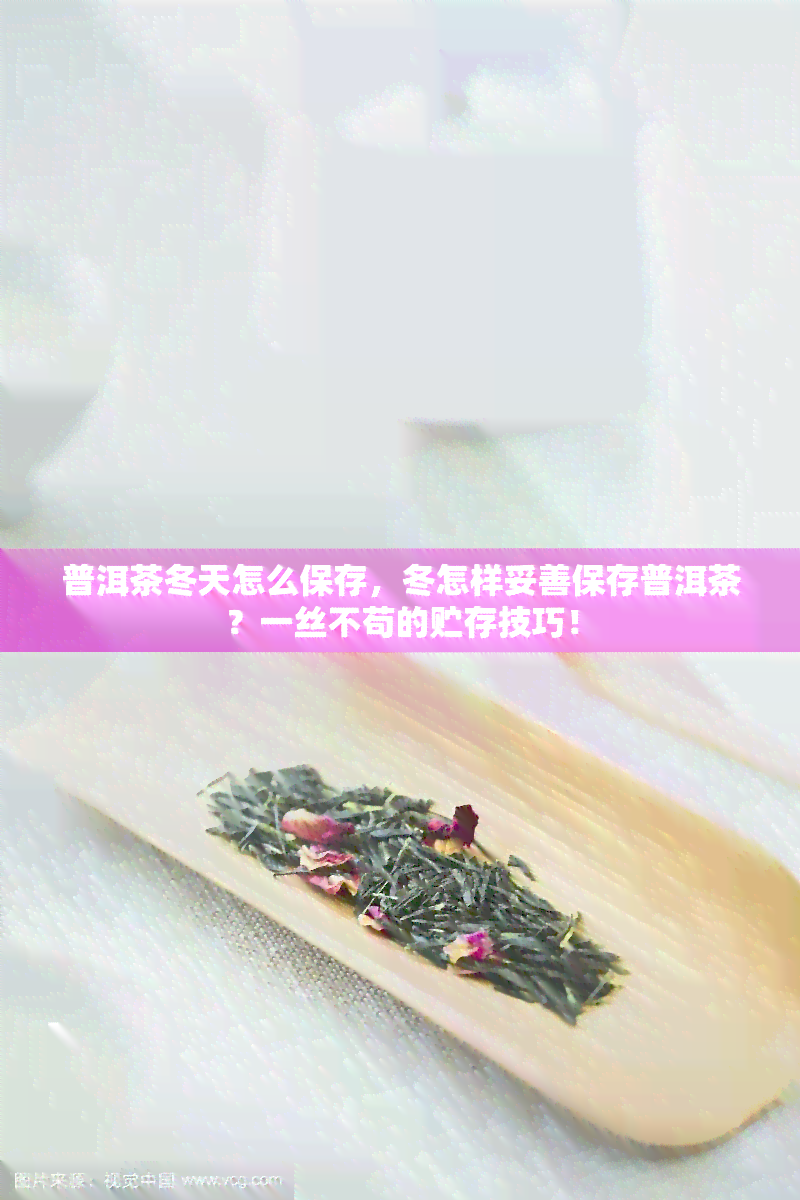 普洱茶冬天怎么保存，冬怎样妥善保存普洱茶？一丝不苟的贮存技巧！