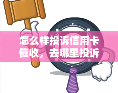 怎么样投诉信用卡，去哪里投诉公司