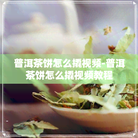 普洱茶饼怎么撬视频-普洱茶饼怎么撬视频教程