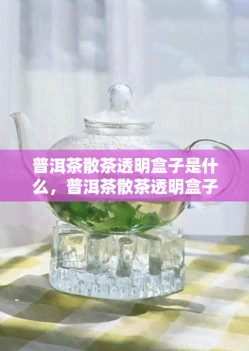 普洱茶散茶透明盒子是什么，普洱茶散茶透明盒子：了解这种包装的意义与特点