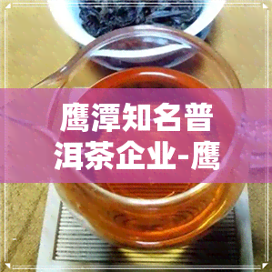 鹰潭知名普洱茶企业-鹰潭知名普洱茶企业有哪些