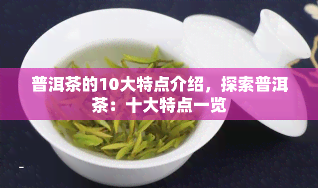 普洱茶的10大特点介绍，探索普洱茶：十大特点一览