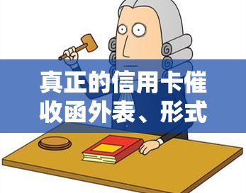 真正的信用卡函外表、形式、章、起诉？