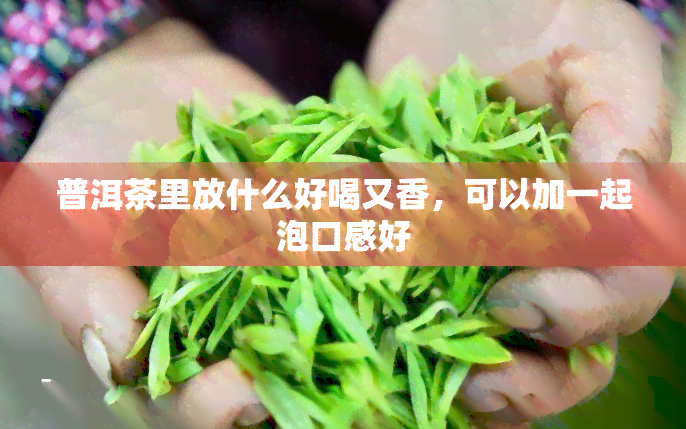 普洱茶里放什么好喝又香，可以加一起泡口感好