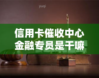 信用卡中心金融专员是干嘛的，揭秘信用卡中心金融专员的工作职责