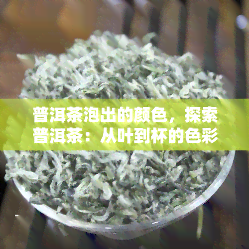 普洱茶泡出的颜色，探索普洱茶：从叶到杯的色彩之旅