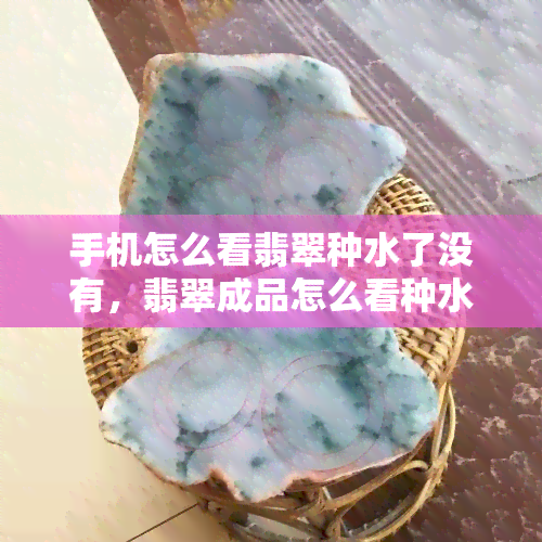 手机怎么看翡翠种水了没有，翡翠成品怎么看种水，翡翠怎么看种水图解