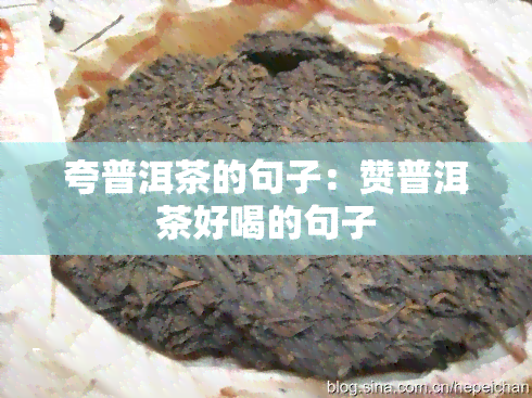 夸普洱茶的句子：赞普洱茶好喝的句子