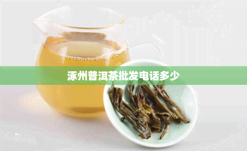 涿州普洱茶批发电话多少