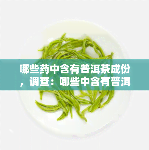 哪些中含有普洱茶成份，调查：哪些中含有普洱茶成分？