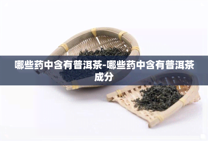 哪些中含有普洱茶-哪些中含有普洱茶成分