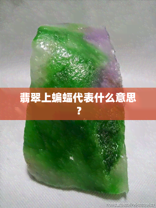 翡翠上蝙蝠代表什么意思？