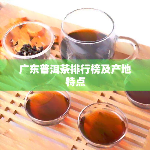 广东普洱茶排行榜及产地特点