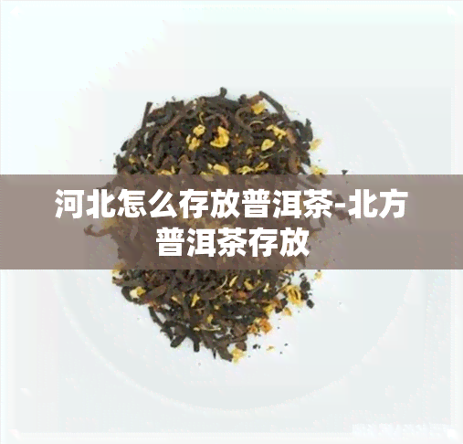 河北怎么存放普洱茶-北方普洱茶存放