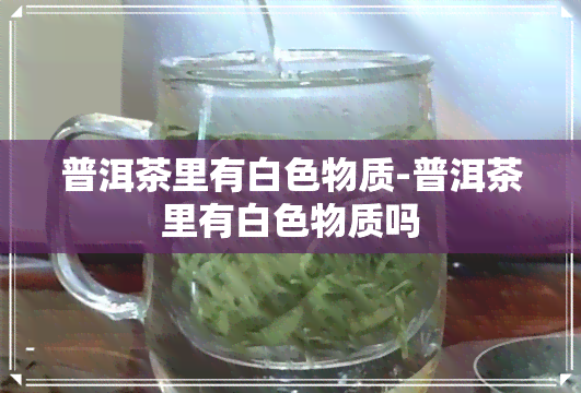 普洱茶里有白色物质-普洱茶里有白色物质吗