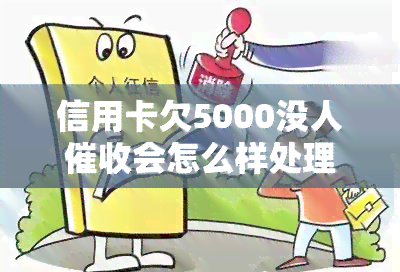 信用卡欠5000没人会怎么样处理