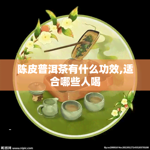 陈皮普洱茶有什么功效,适合哪些人喝