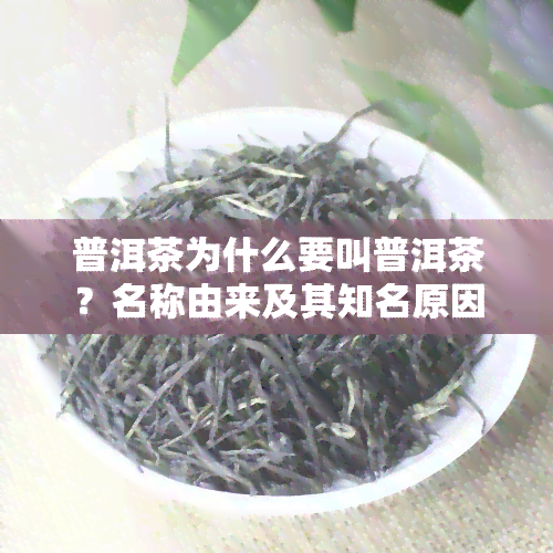 普洱茶为什么要叫普洱茶？名称由来及其知名原因