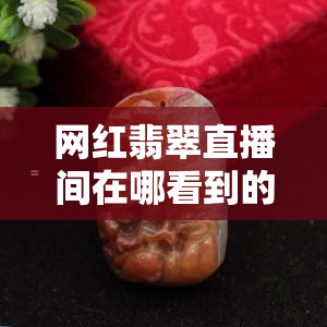 网红翡翠直播间在哪看到的视频