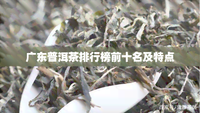 广东普洱茶排行榜前十名及特点