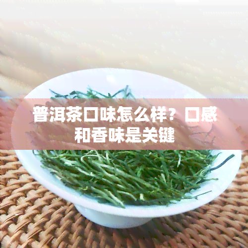 普洱茶口味怎么样？口感和香味是关键