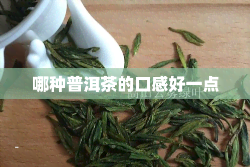 哪种普洱茶的口感好一点